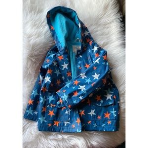Hatley star rain coat